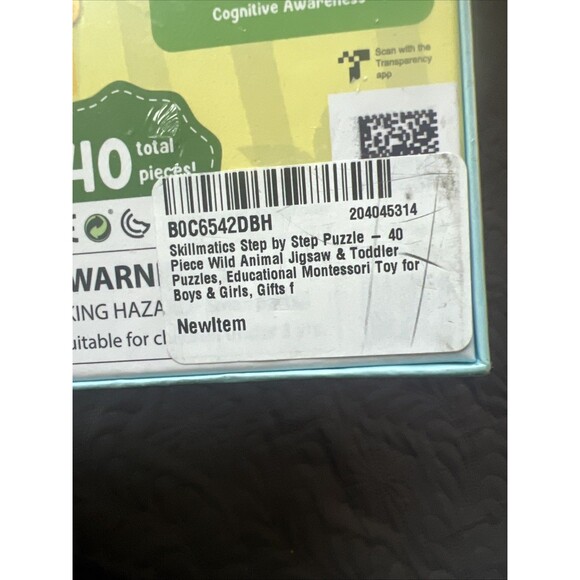 Skillmatics Step by Step Puzzle - 40 Piece Wild Animal Jigsaw Puzzle NIB Kidcore - Picture 8 of 8